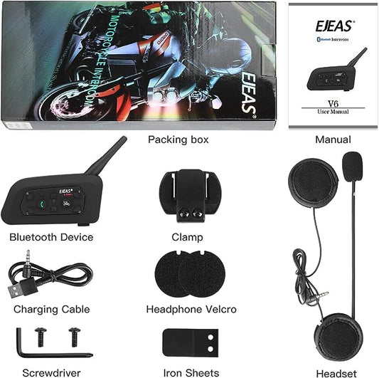 Intercom Moto - EJEAS V6 Pro (1200m)