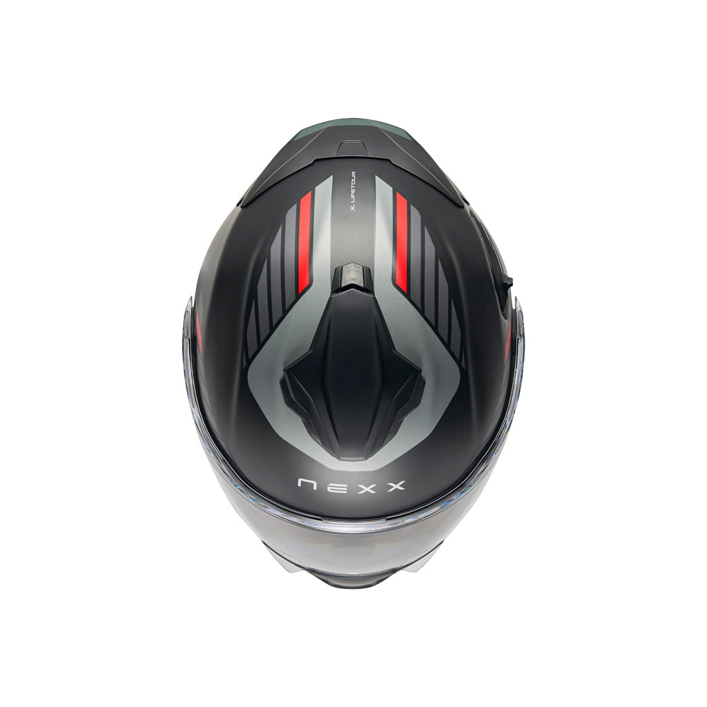 NEXX X.LIFETOUR GLOBE ROUGE NOIR MAT