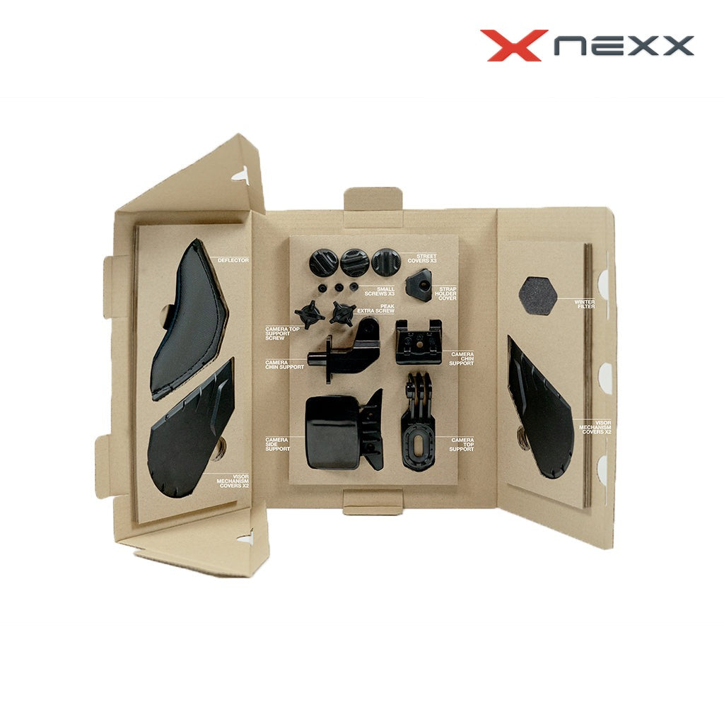 NEXX X.WED3 KEYO BRANCO LARANJA MATTE — imagem 4