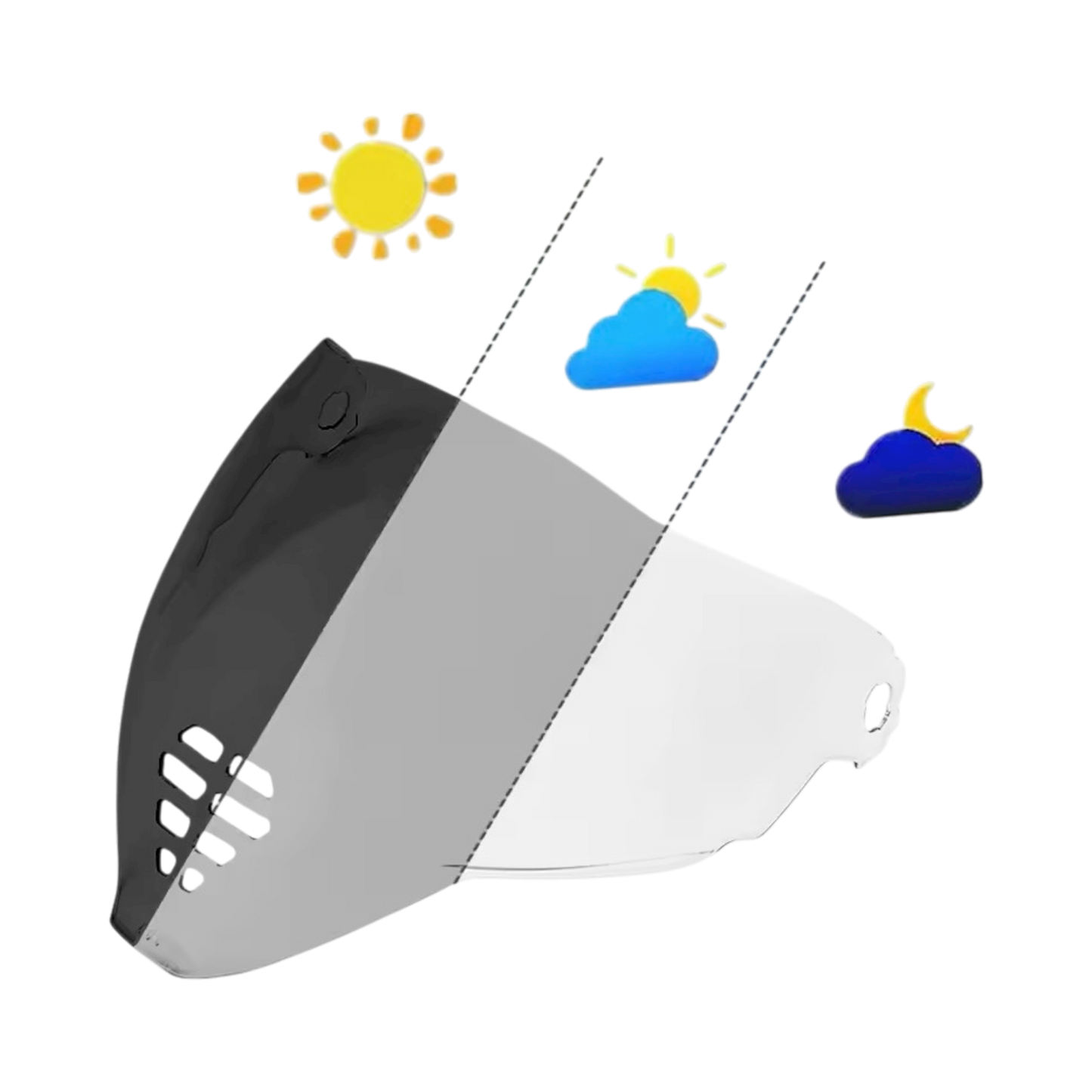Visière pour ICON - IC-06 / AIRFLITE