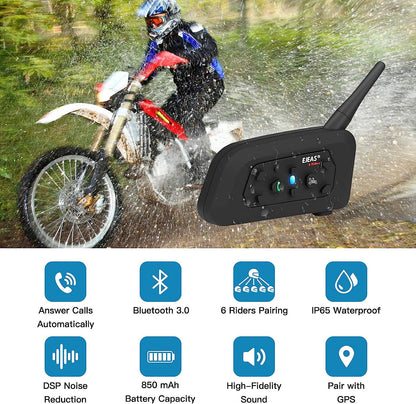 Intercom Moto - EJEAS V6 Pro (1200m)