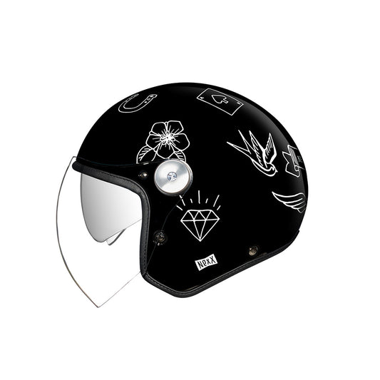 NEXX X.G30 TATTOO SCHWARZ WEISS