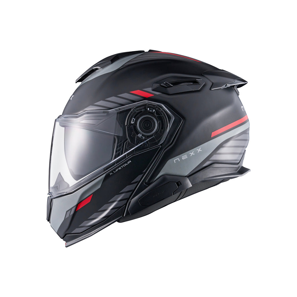 NEXX X.LIFETOUR GLOBE RED BLACK MATTE