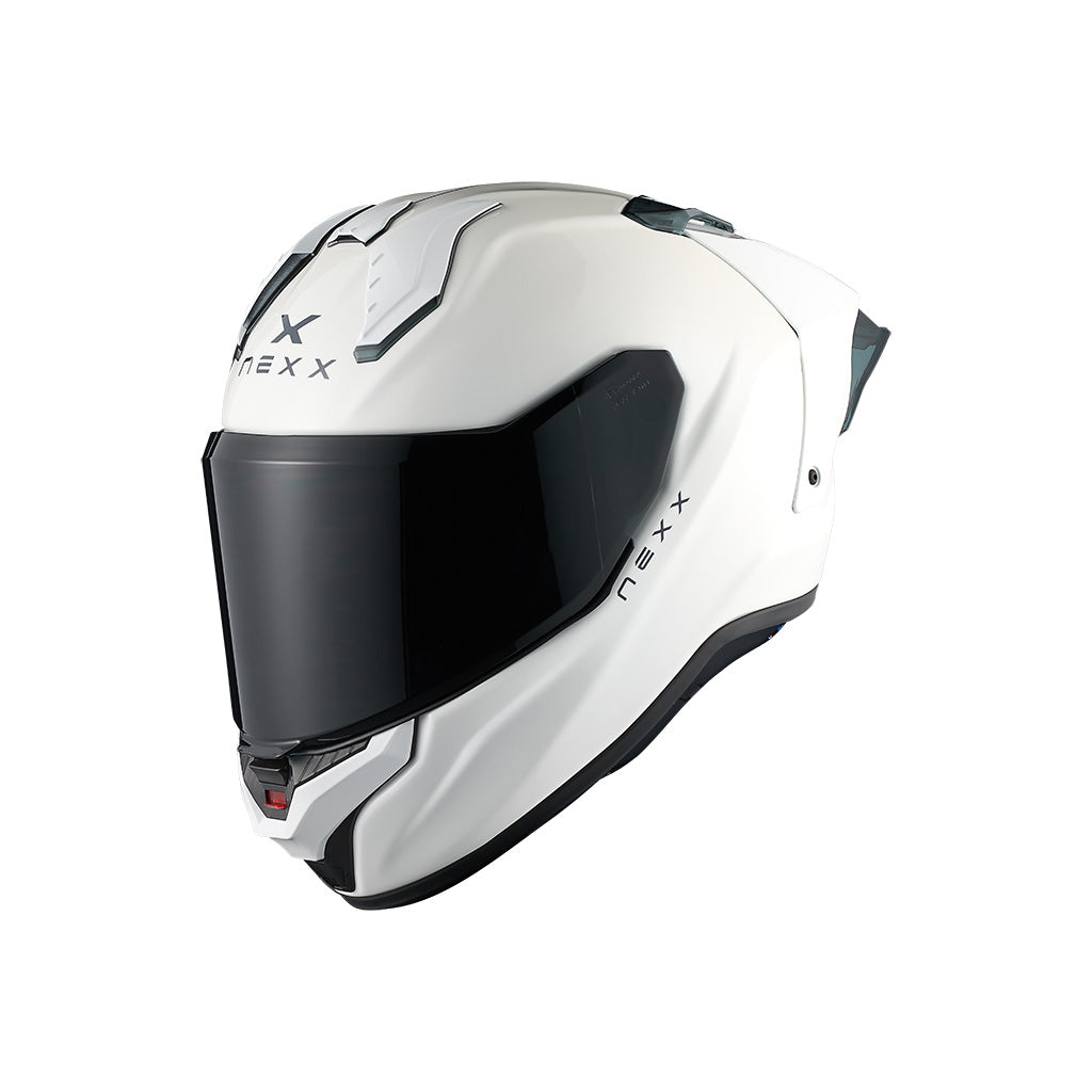 Viseira NEXX X.R5R montada no capacete X.R5R