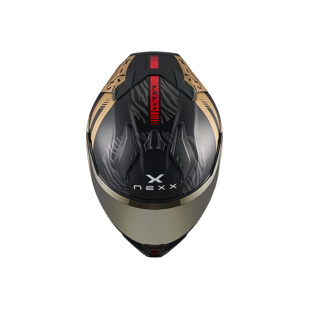 NEXX X.R5R PREDAR PRETO DOURADO MATTE — imagem 4