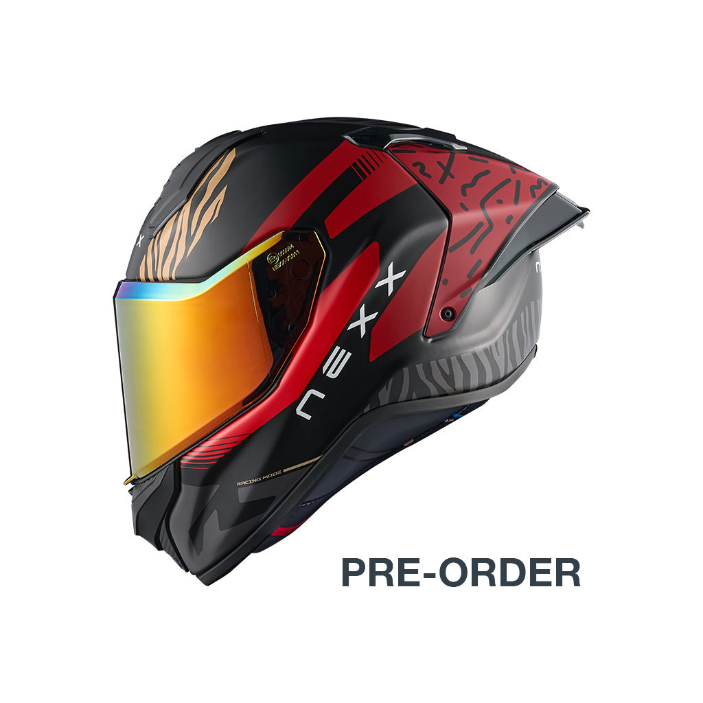 NEXX X.R5R PREDAR PRETO VERMELHO MATTE