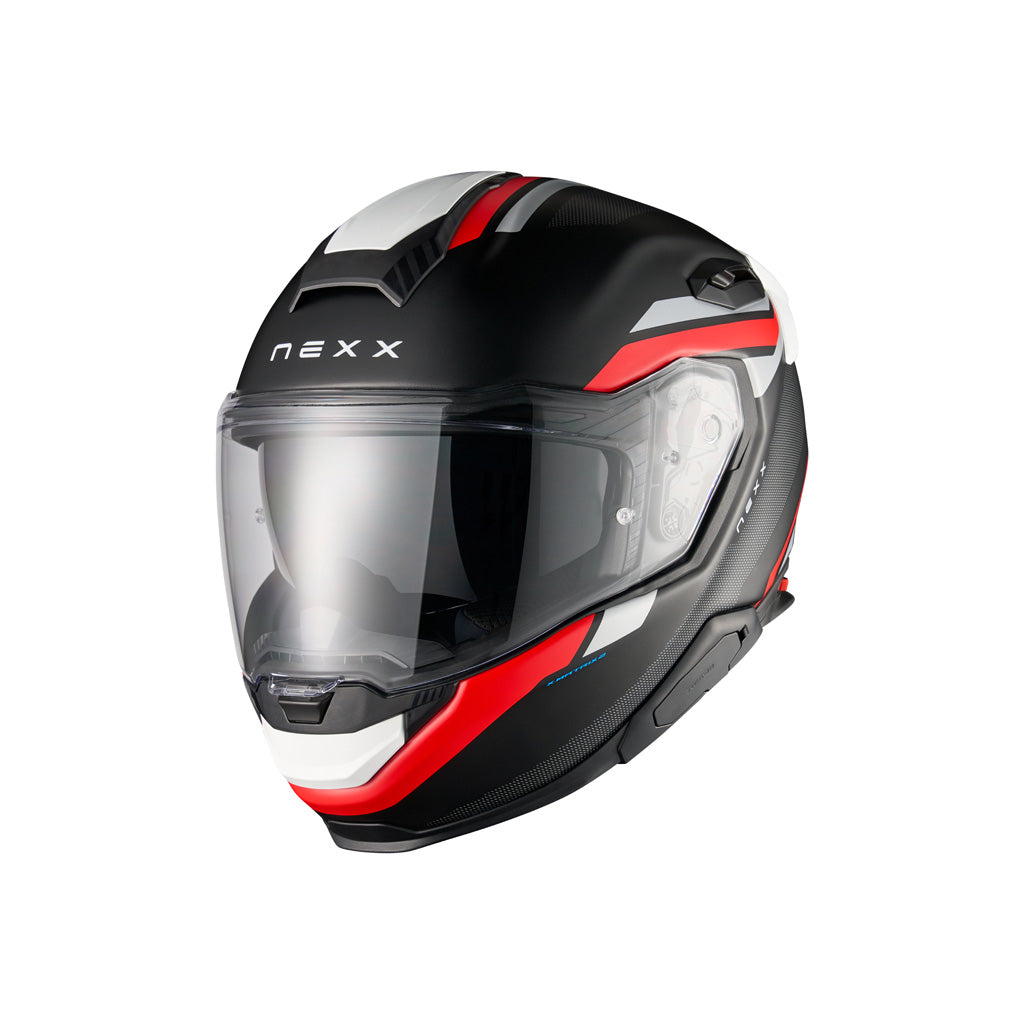 NEXX X.TR QUANTA PRETO VERMELHO MATTE — imagem 2