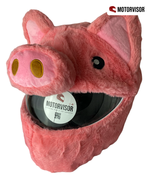 Motorcycle Helmet Cover - Piggy